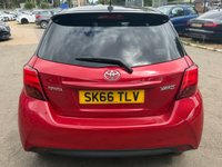 USED 2016 66 TOYOTA YARIS 1.33 Dual VVT-i Design Hatchback 5dr Petrol Manual Euro 6 (99 ps) 