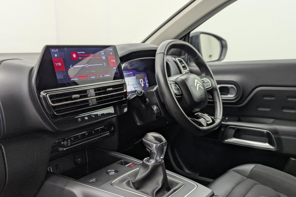 USED 2023 23 CITROEN C5 AIRCROSS 1.2 PureTech Sense Plus SUV 5dr Petrol Manual Euro 6 (s/s) (130 ps) Car Play, Rear Camera, Sat Nav