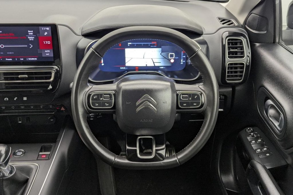 USED 2023 23 CITROEN C5 AIRCROSS 1.2 PureTech Sense Plus SUV 5dr Petrol Manual Euro 6 (s/s) (130 ps) Car Play, Rear Camera, Sat Nav