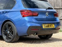 USED 2018 68 BMW 1 SERIES 1.5 118i M Sport Shadow Edition Auto 5dr Full Service Sat Nav Android