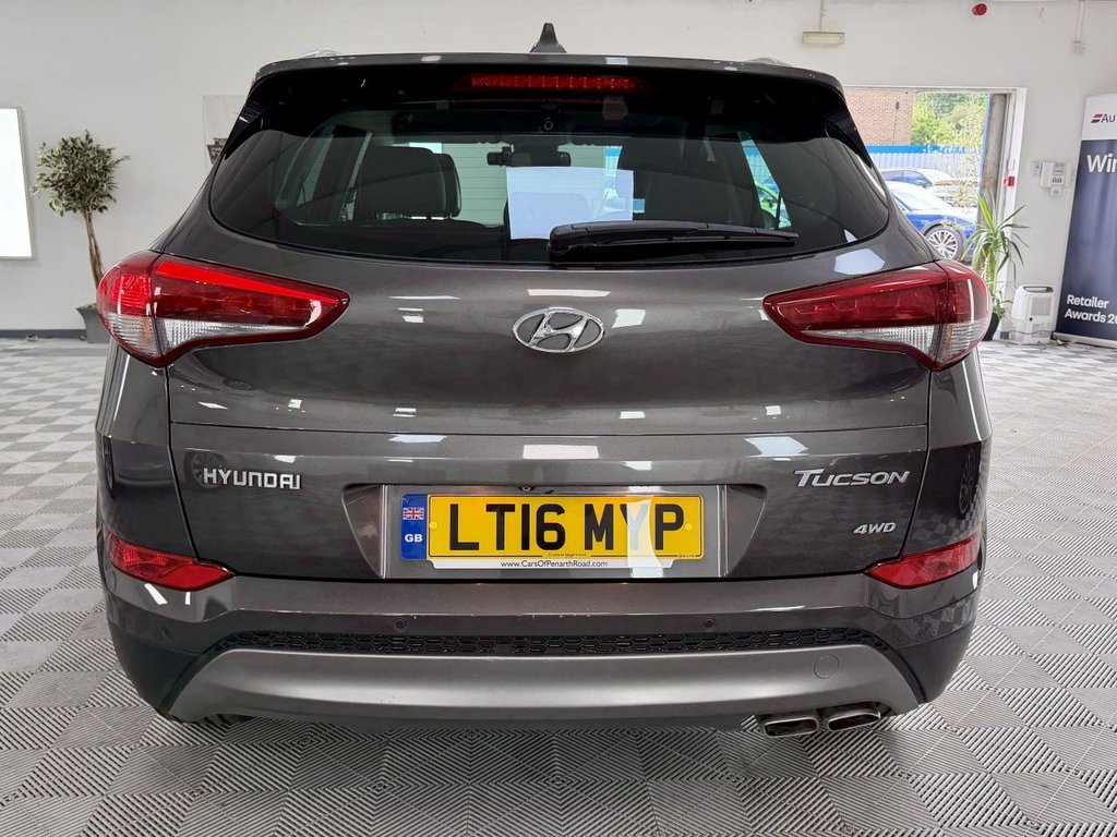 USED 2016 16 HYUNDAI TUCSON 2.0 CRDi Premium SUV 5dr Diesel Auto 4WD Euro 6 (185 ps) 