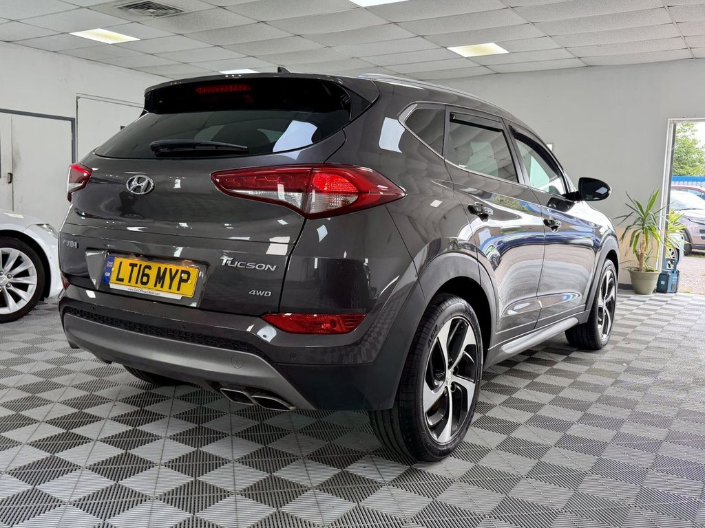 USED 2016 16 HYUNDAI TUCSON 2.0 CRDi Premium SUV 5dr Diesel Auto 4WD Euro 6 (185 ps) 