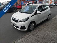 USED 2015 15 PEUGEOT 108 1.0 VTi Active Hatchback 5dr Petrol Manual Euro 5 Euro 5 (68 ps) 1 OWNER &pound;20 TAX 10,715 MILES