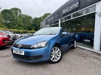 USED 2014 14 VOLKSWAGEN GOLF 1.4 TSI S Cabriolet 2dr Petrol Manual Euro 5 (122 ps) A FINE EXAMPLE THROUGHOUT