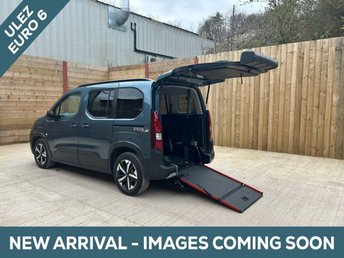 2024 PEUGEOT RIFTER 4 Seat Auto Wheelchair Accessible Disabled Access Vehicle WAV &pound;22945.00
