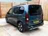 USED 2024 24 PEUGEOT RIFTER 4 Seat Auto Wheelchair Accessible Disabled Access Vehicle WAV 
