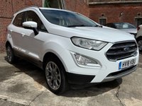 USED 2018 18 FORD ECOSPORT 1.0T EcoBoost Titanium SUV 5dr Petrol Manual Euro 6 (s/s) (125 ps) Wet Belt changed April 2026