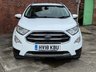 USED 2018 18 FORD ECOSPORT 1.0T EcoBoost Titanium SUV 5dr Petrol Manual Euro 6 (s/s) (125 ps) Wet Belt changed April 2026