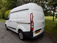 USED 2016 16 FORD TRANSIT CUSTOM van, Air Con, Only 82K Miles, Chain Engine, NO VAT 
