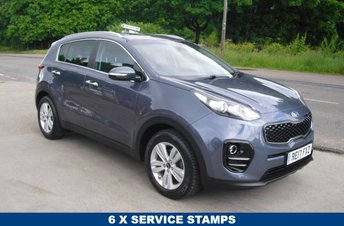 2017 KIA SPORTAGE 1.7 CRDi 2 SUV 5dr Diesel Manual Euro 6 (s/s) (114 bhp) &pound;7995.00