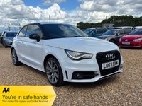 USED 2014 63 AUDI A1 1.6 TDI S line Style Edition Hatchback 3dr Diesel Manual Euro 5 (s/s) (105 ps) ABS AND AIR CON
