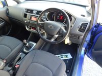 USED 2012 12 KIA RIO 1.4 3 Hatchback 5dr Petrol Manual Euro 5 (107 bhp) SERVICE HISTORY, LOW MILEAGE