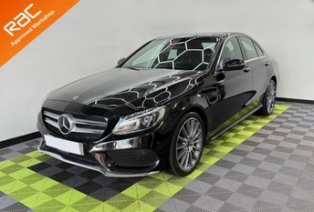 2018 MERCEDES-BENZ C-CLASS 2.1 C220d AMG Line (Premium Plus) Saloon 4dr Diesel G-Tronic+ 4MATIC Euro 6 (s/s) (170 ps) &pound;14500.00