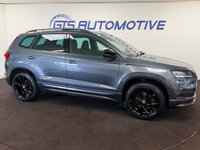 USED 2019 19 SKODA KAROQ 2.0 TDI SPORTLINE 4WD 150 BHP + SAT NAV + GLASS SUNROOF + HEATED SEATS SIX MONTH WARRANTY APRIL 2027 MOT