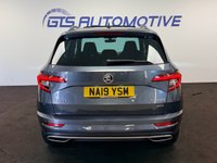 USED 2019 19 SKODA KAROQ 2.0 TDI SPORTLINE 4WD 150 BHP + SAT NAV + GLASS SUNROOF + HEATED SEATS SIX MONTH WARRANTY APRIL 2027 MOT