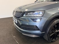 USED 2019 19 SKODA KAROQ 2.0 TDI SPORTLINE 4WD 150 BHP + SAT NAV + GLASS SUNROOF + HEATED SEATS SIX MONTH WARRANTY APRIL 2027 MOT