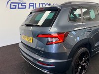 USED 2019 19 SKODA KAROQ 2.0 TDI SPORTLINE 4WD 150 BHP + SAT NAV + GLASS SUNROOF + HEATED SEATS SIX MONTH WARRANTY APRIL 2027 MOT