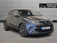 USED 2019 19 TOYOTA C-HR 1.8 VVT-h Design SUV 5dr Petrol Hybrid CVT Euro 6 (s/s) (122 ps) Sat Nav