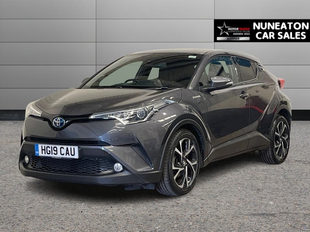 USED 2019 19 TOYOTA C-HR 1.8 VVT-h Design SUV 5dr Petrol Hybrid CVT Euro 6 (s/s) (122 ps) Sat Nav