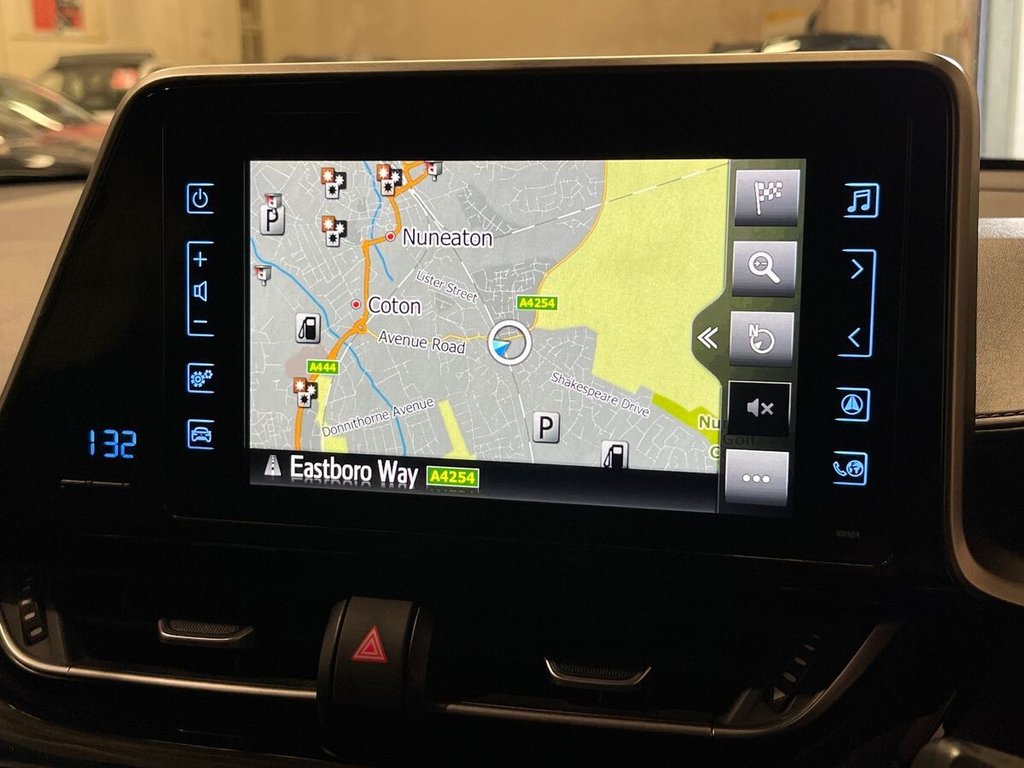 USED 2019 19 TOYOTA C-HR 1.8 VVT-h Design SUV 5dr Petrol Hybrid CVT Euro 6 (s/s) (122 ps) Sat Nav