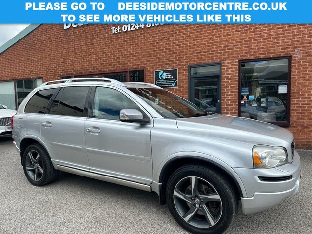 2013 62 VOLVO XC90 2.4 D5 R-Design Nav SUV 5dr Diesel Geartronic 4WD Euro 5 (200 ps) Family 7-Seater : Documented service record : Cambelt replaced 2022 : Bluetooth : Sat Nav : Leather upholstery : Electric Driver's seat : Heated front seats : Isofix fittings : Air-conditioning : Rear parking sensors