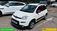 USED 2016 65 FIAT PANDA White 0.9 TwinAir 4x4, 60,545 miles, Euro 6, ULEZ compliant, 6-Speed manual, 15in Alloys, Bluetooth, Aair Conditioning, great spec. This 2016 Fiat Panda 4x4 is a rare find, having had only two owners from new. This capable compact car boasts a 0.9L petrol engine and a robust Four Wheel Drive system, making it ideal for various conditions. It meets Euro 6 emission standards, contributing to lower environmental impact. Inside, you'll find a practical five seat configuration with a Fix and Fold rear seat for versatility. The Winter Pack includes heated seats for added comfort, while the passenger seat features a convenient fold