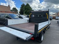 USED 2020 20 FORD TRANSIT 2.0 350 EcoBlue Leader DRPOSIDE Double Cab 4dr Diesel Manual RWD L3 Euro 6 (130 ps) NO VAT JUST 44K FSH !!!! FRESH MOT + SERVICE !!!