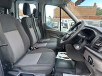 USED 2020 20 FORD TRANSIT 2.0 350 EcoBlue Leader DRPOSIDE Double Cab 4dr Diesel Manual RWD L3 Euro 6 (130 ps) NO VAT JUST 44K FSH !!!! FRESH MOT + SERVICE !!!