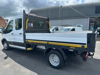USED 2020 20 FORD TRANSIT 2.0 350 EcoBlue Leader DRPOSIDE Double Cab 4dr Diesel Manual RWD L3 Euro 6 (130 ps) NO VAT JUST 44K FSH !!!! FRESH MOT + SERVICE !!!
