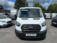USED 2020 20 FORD TRANSIT 2.0 350 EcoBlue Leader DRPOSIDE Double Cab 4dr Diesel Manual RWD L3 Euro 6 (130 ps) NO VAT JUST 44K FSH !!!! FRESH MOT + SERVICE !!!