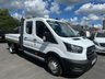 USED 2020 20 FORD TRANSIT 2.0 350 EcoBlue Leader DRPOSIDE Double Cab 4dr Diesel Manual RWD L3 Euro 6 (130 ps) NO VAT JUST 44K FSH !!!! FRESH MOT + SERVICE !!!