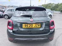 USED 2020 20 FIAT 500X Green 1.0 FireFly Turbo S-Design SUV, 19,925 miles, Euro 6, ULEZ compliant, CarPlay/Android Auto, 17in Alloys, Climate, Cruise, Rear sensors. This 2020 Fiat 500X FireFly Turbo S-Design boasts exceptionally low mileage for its age, having covered just 19,925 miles. This stylish S trim model is powered by an efficient 1.0L Petrol engine, meeting Euro 6 emissions standards. Inside, you'll find comfort and convenience with automatic dual zone climate control and a 7in HD touchscreen DAB radio featuring Bluetooth, USB, and AUX connectivity. Stay connected and entertained with Apple CarPlay and Android Auto integration, while the rear parki