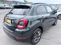 USED 2020 20 FIAT 500X Green 1.0 FireFly Turbo S-Design SUV, 19,925 miles, Euro 6, ULEZ compliant, CarPlay/Android Auto, 17in Alloys, Climate, Cruise, Rear sensors. This 2020 Fiat 500X FireFly Turbo S-Design boasts exceptionally low mileage for its age, having covered just 19,925 miles. This stylish S trim model is powered by an efficient 1.0L Petrol engine, meeting Euro 6 emissions standards. Inside, you'll find comfort and convenience with automatic dual zone climate control and a 7in HD touchscreen DAB radio featuring Bluetooth, USB, and AUX connectivity. Stay connected and entertained with Apple CarPlay and Android Auto integration, while the rear parki
