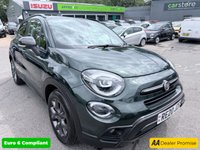 2020 FIAT 500X Green 1.0 FireFly Turbo S-Design SUV, 19,925 miles, Euro 6, ULEZ compliant, CarPlay/Android Auto, 17in Alloys, Climate, Cruise, Rear sensors. &pound;10499.00