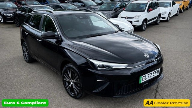 View our MG MG5 Black 61.1kWh Trophy Long Range estate, 29,802 miles, Electric Automatic, 360 Camera, CarPlay/Android Auto, Heated seats, Sat nav, 17in Alloys.