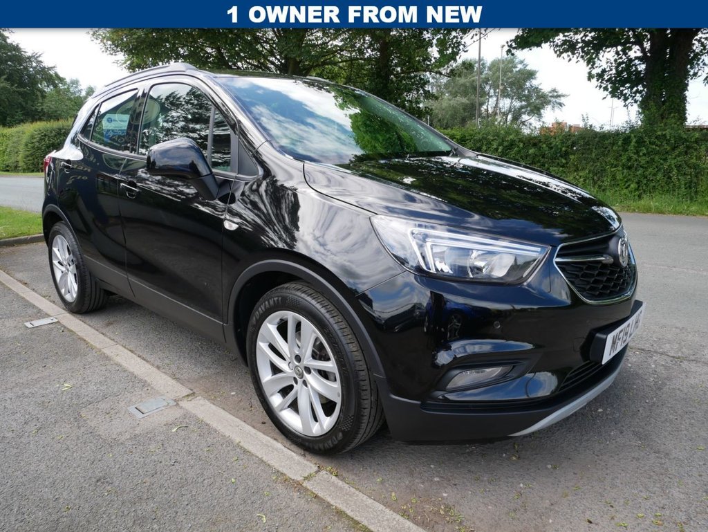 USED 2019 19 VAUXHALL MOKKA X 1.4i Turbo ecoTEC Active SUV 5dr Petrol Manual Euro 6 (s/s) (140 ps) 2 KEYS, BLUETOOTH, SAT NAV