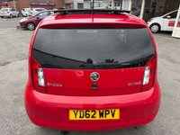 USED 2012 62 SKODA CITIGO 1.0 MPI Elegance Hatchback 3dr Petrol ASG Euro 5 (75 ps) AUTOMATIC  only 39,000 miles AUTOMATIC