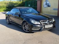 USED 2013 13 MERCEDES-BENZ E CLASS 2.1 E220 CDI AMG Sport Cabriolet G-Tronic+ Euro 5 (s/s) 2dr FULL SERVICE HISTORY