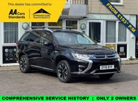 USED 2018 18 MITSUBISHI OUTLANDER 2.0h 12kWh 5hs SUV 5dr Petrol Plug-in Hybrid CVT 4WD Euro 6 (s/s) (200 ps) Comprehensive Service History  |  Only 2 Owners From Brand New  |  Set of 2 Keys