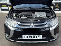 USED 2018 18 MITSUBISHI OUTLANDER 2.0h 12kWh 5hs SUV 5dr Petrol Plug-in Hybrid CVT 4WD Euro 6 (s/s) (200 ps) Comprehensive Service History  |  Only 2 Owners From Brand New  |  Set of 2 Keys
