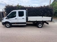 USED 2020 70 FORD TRANSIT 2.0 350 EcoBlue Leader Tipper Double Cab 4dr Diesel Manual RWD L3 Euro 6 (s/s) (130 ps) NEW CAMBELT, A/C, D-CAB, TIPPER