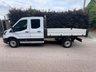USED 2020 70 FORD TRANSIT 2.0 350 EcoBlue Leader Tipper Double Cab 4dr Diesel Manual RWD L3 Euro 6 (s/s) (130 ps) NEW CAMBELT, A/C, D-CAB, TIPPER