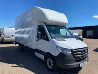 USED 2022 71 MERCEDES-BENZ SPRINTER 2.1 314 CDI PROGRESSIVE L3 LUTON LWB BOX TAIL LIFT VAN RWD 140BHP. EURO 6 ULEZ. FINANCE. PX 1 OWNER. 314 CDI PROGRESSIVE. L3 LUTON TAIL LIFT. PX.