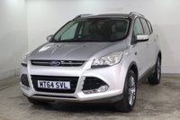 USED 2014 64 FORD KUGA 2.0 TDCi Titanium SUV 5dr Diesel Manual 2WD Euro 6 (s/s) (150 ps) Dab Radio, Bluetooth,