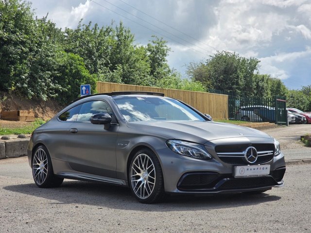View our Mercedes-Benz C Class 4.0 C63 V8 BiTurbo AMG (Premium) Coupe 2dr Petrol SpdS MCT Euro 6 (s/s) (476 ps)