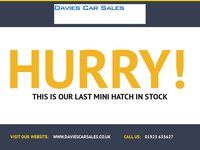 USED 2017 17 MINI HATCH 1.2 One Hatchback 5dr Petrol Manual Euro 6 (s/s) (102 ps) Buy Online. Nationwide Delivery. Click  Collect  Finance available (subject to status)