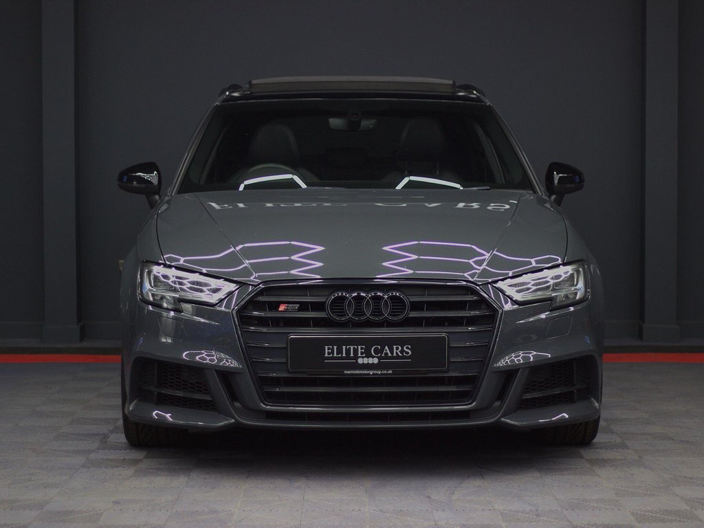 USED 2019 19 AUDI S3 2.0 TFSI Black Edition Sportback S Tronic quattro Euro 6 (s/s) 5dr PAN ROOF|NANO GREY|TECH PACK