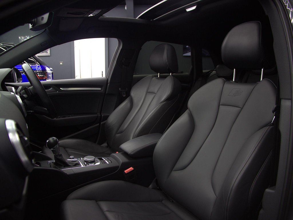 USED 2019 19 AUDI S3 2.0 TFSI Black Edition Sportback 5dr Petrol S Tronic quattro Euro 6 (s/s) (300 ps) PAN ROOF|NANO GREY|TECH PACK