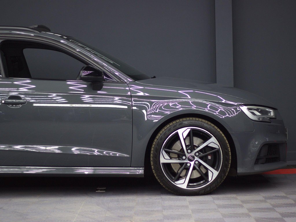USED 2019 19 AUDI S3 2.0 TFSI Black Edition Sportback 5dr Petrol S Tronic quattro Euro 6 (s/s) (300 ps) PAN ROOF|NANO GREY|TECH PACK
