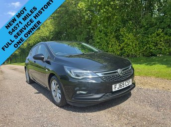 2019 VAUXHALL ASTRA 1.6 CDTi ecoTEC BlueInjection Design Hatchback 5dr Diesel Manual Euro 6 (s/s) (110 ps) &pound;5995.00